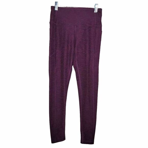 Victorias Secret Studio High Rise Stretch Pull On Legging Maroon Size 4 - Picture 12 of 12